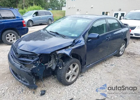 2012 Toyota Corolla S z USA, uszkodzony, nr VIN 2T1BU4EE4CC869137